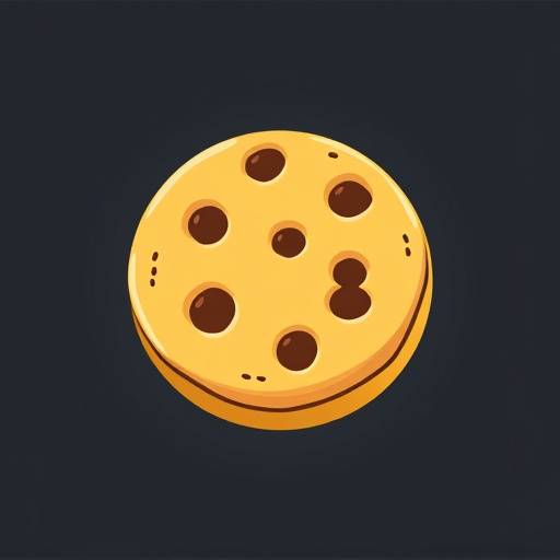 Ícone de um cookie representando a política de cookies